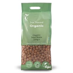 Organic Soya Beans