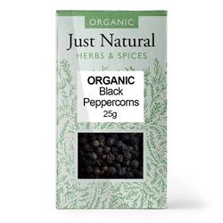 Organic Peppercorns Black