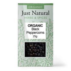 Org Peppercorns Black