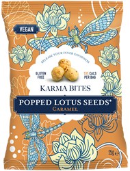 Caramel Popped Lotus Bites