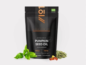 Org Pumpkin Seed Oil Capsules