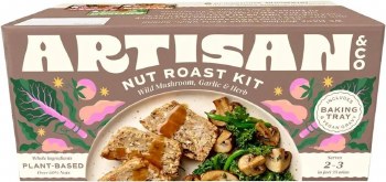 Mushroom & Garlic Nut Roast