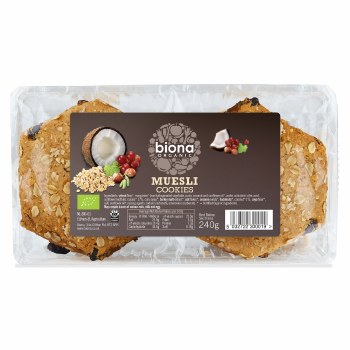 Organic Muesli Cookies