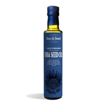Org Cold Pressed Chia Seed Oil