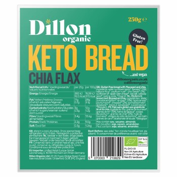 Chia Flax Keto Bread