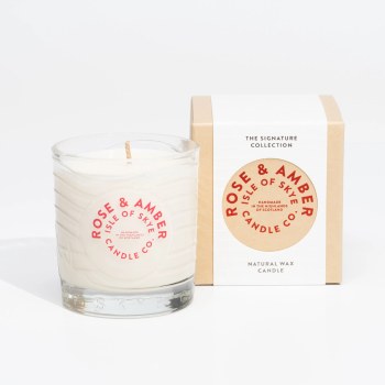 Rose & Amber Candle