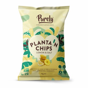 Lemon & Salt Plantain Chips