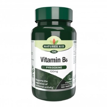 Vitamin B6 (Pyridoxine) 100mg