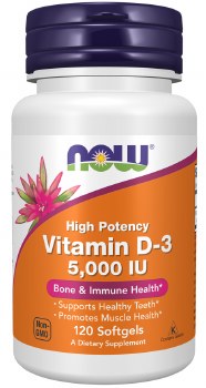 Vitamin D3 5000iu 120s