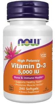 Vitamin D3 5000iu 240s