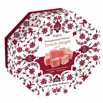 Pomegranate Turkish Delight