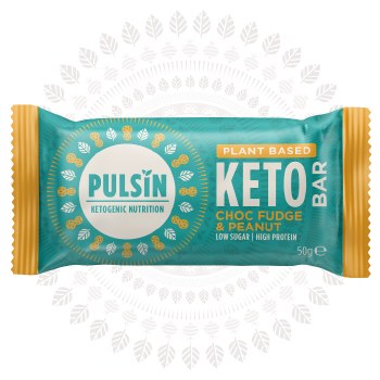 Keto Choc Fudge & Peanut Bar