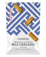 Organic Tamari Rice Crackers