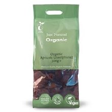 Org Unsulphured Apricots 500g