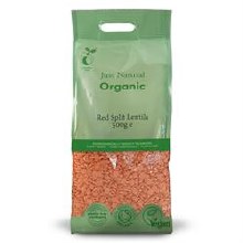 Organic Red Split Lentils