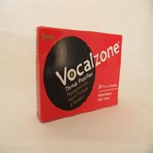 Vocalzone Throat Pastiles