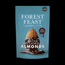 Salted Dark Chocolate Almonds