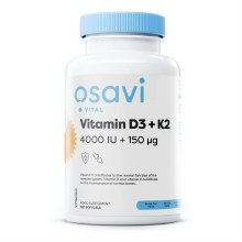Vitamins D3 4000iu + K2 150ug