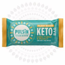 Keto Choc Fudge & Peanut Bar