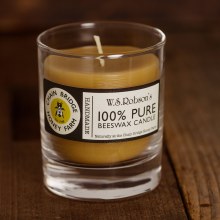 Beeswax Candle Glass Jar