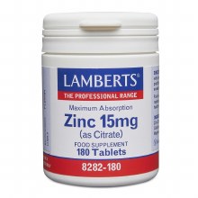 Zinc Citrate 15mg 180s