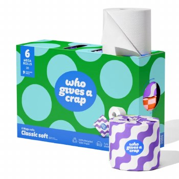 Classic Soft Toilet Roll 6 Pk