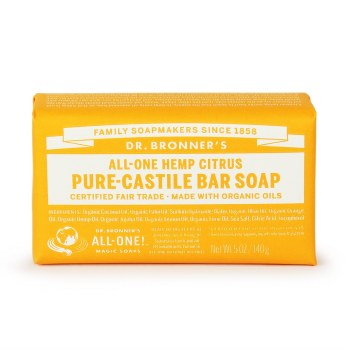 Citrus Bar Soap Made with Organic Ingredients