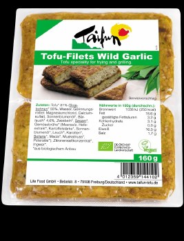 Wild Garlic Tofu Fillets