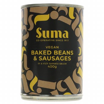 Baked Beans &amp; Vegan Sausage