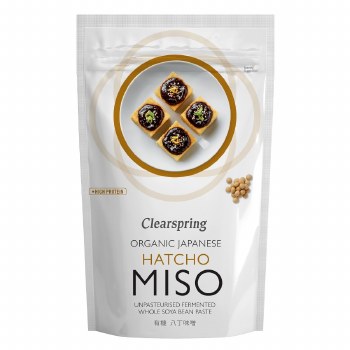 Organic Japanese Hatcho Miso Paste - Unpasteurised