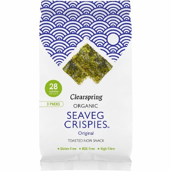 Organic Seaveg Crispies - Original (Crispy Seaweed Thins)