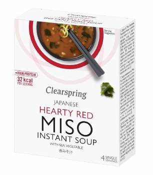 Instant Miso Soup - Hearty Red with Sea Vegetable