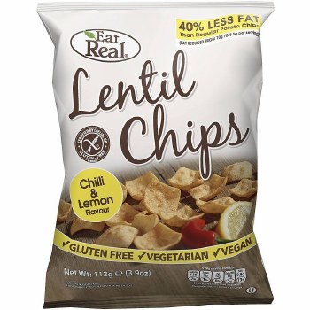 Lentil Chips Chilli and Lemon