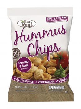 Tomato &amp; Basil
Hummus Chips