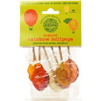 Org Fruit Lollies 6-pack