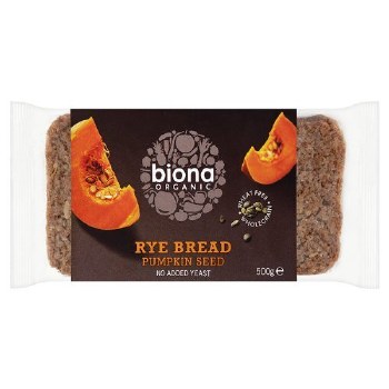 Org Rye Pumpkin Bread