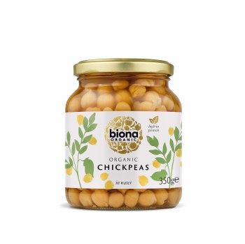 Organic Chickpeas - Jar
