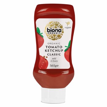 Org Tomato Ketchup Squeezey
