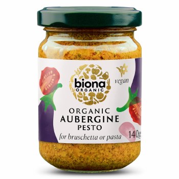 Org Aubergine Pesto