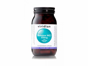 Betaine HCl with Gentian Root 650mg