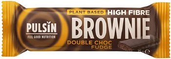 High Fibre Double Choc Fudge Brownie
