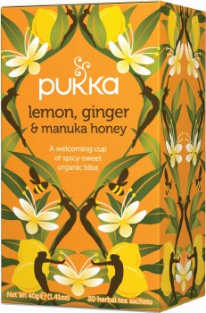 Lemon Ginger &amp; Manuka Tea