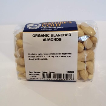 Org Blanched Almonds