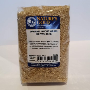 Org Short Grain Rice