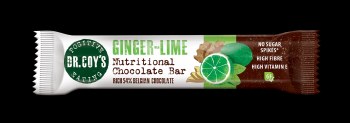 Ginger-Lime Chocolate Bar