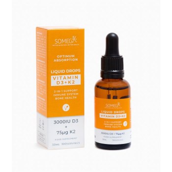 Vit D&K2 Drops 3000iu+75 ug
