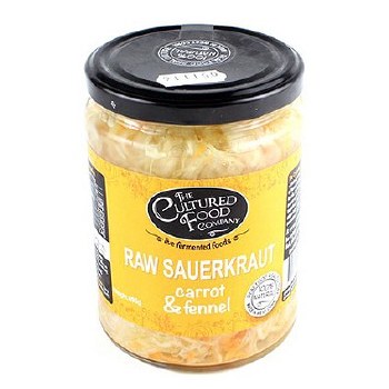 Org Raw Sauerkraut  Carrot