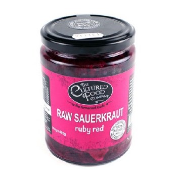 Org Raw Sauerkraut Ruby Red
