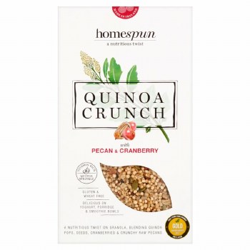 Quinoa Crunch with Pecan &amp; Cranberry