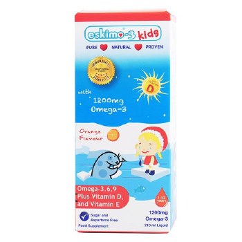 Eskimo 3 Kids Oil Orange Flavour